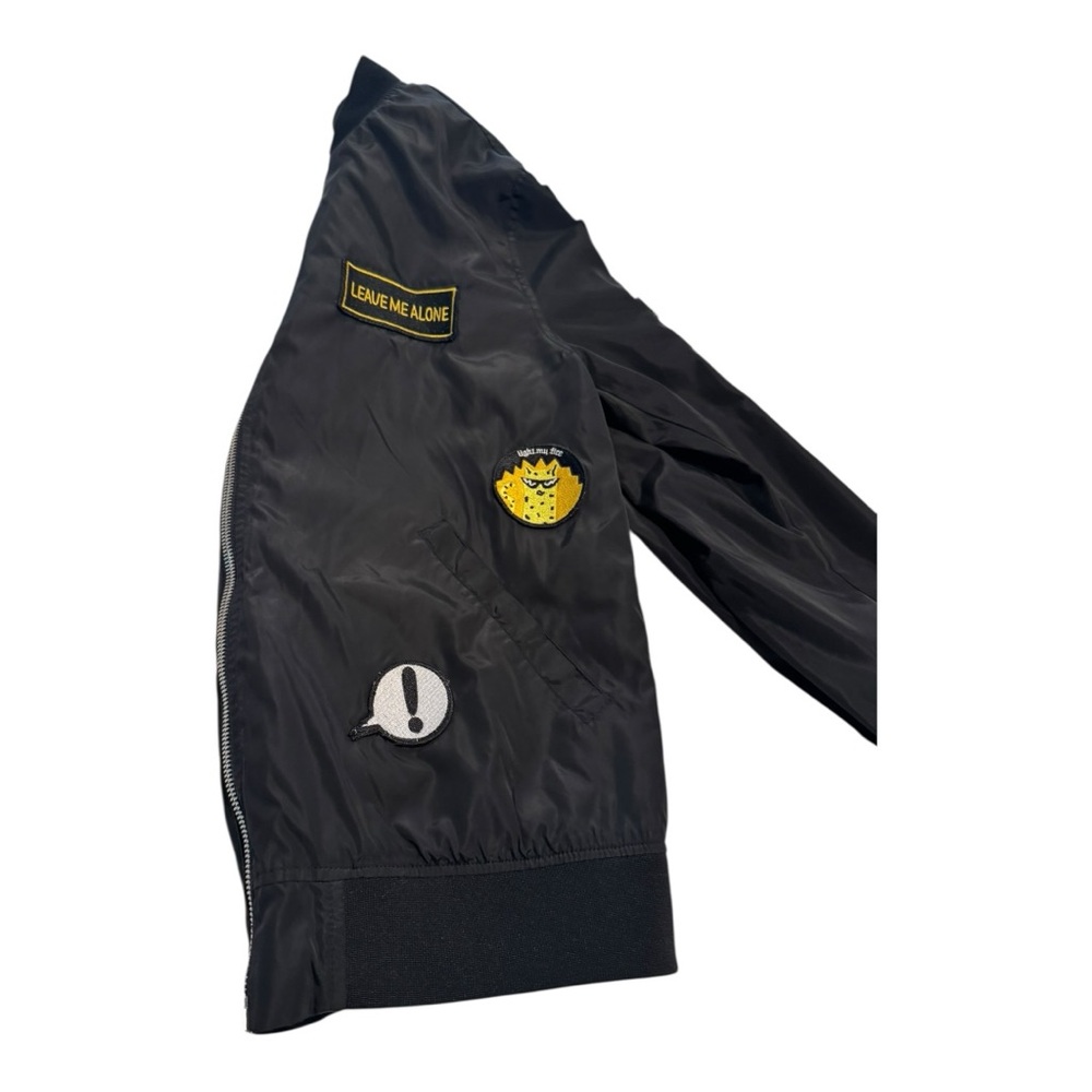 ZARA MAN Bomber Jacket with Patches – Black & Red Lining – Size L
AA39 - Picture 6 of 8